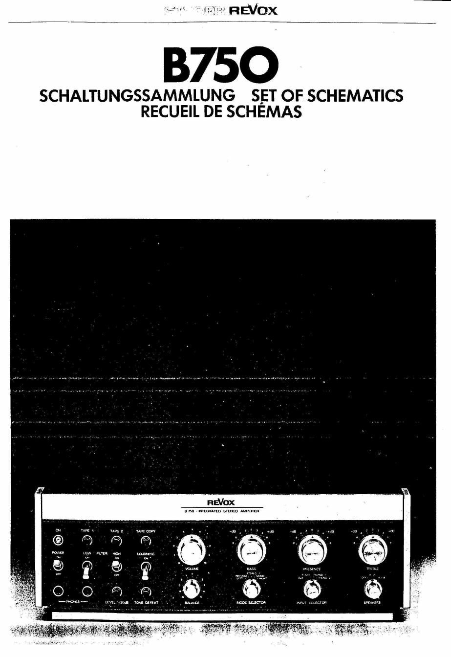 revox B750 service manual 2