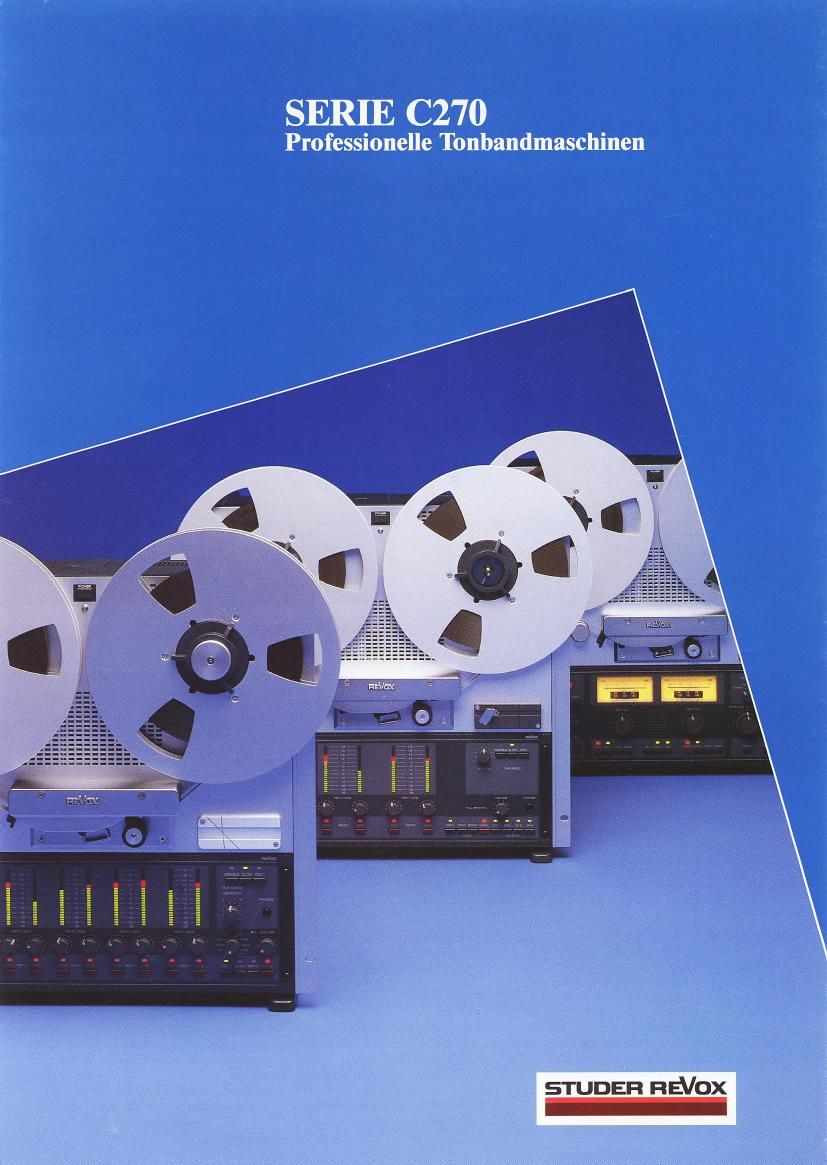 Revox C 270 Brochure