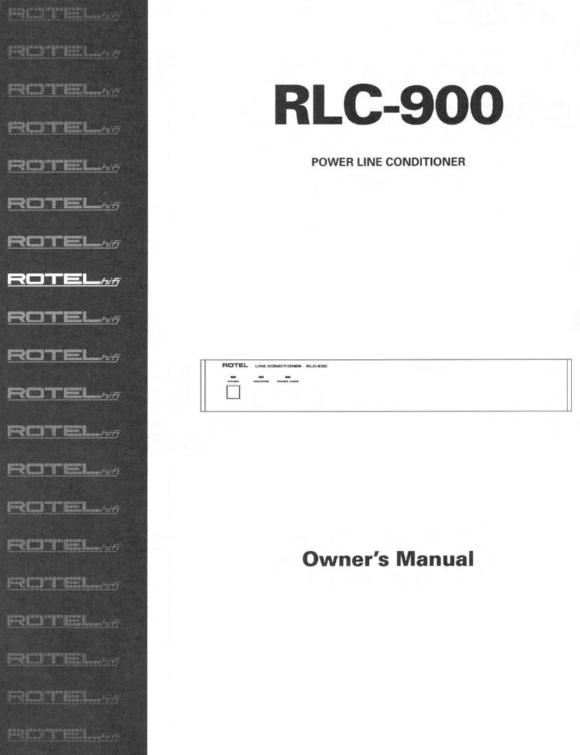 Rotel RLC 900 OM