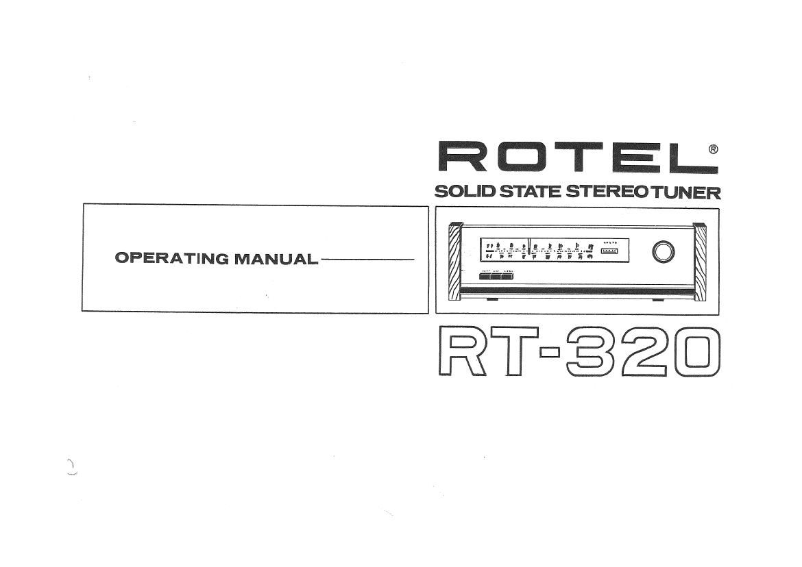 Rotel RT 320 OM