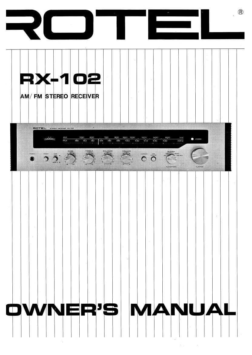 Rotel RX 102 OM