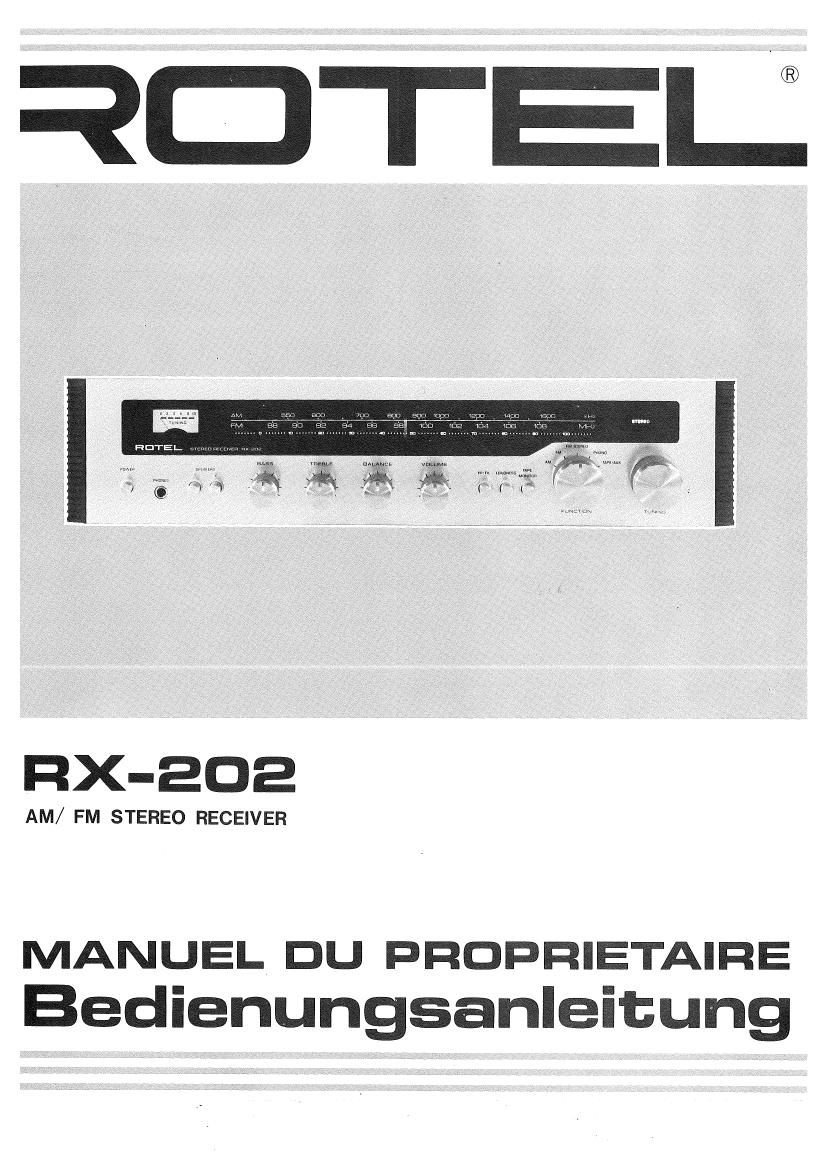 Rotel RX 202 OM