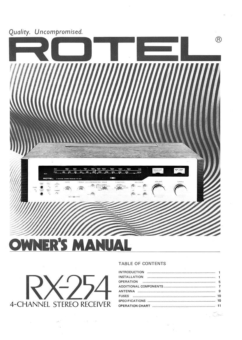 Rotel RX 254 OM