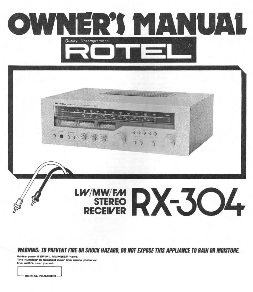 Rotel RX 304 OM