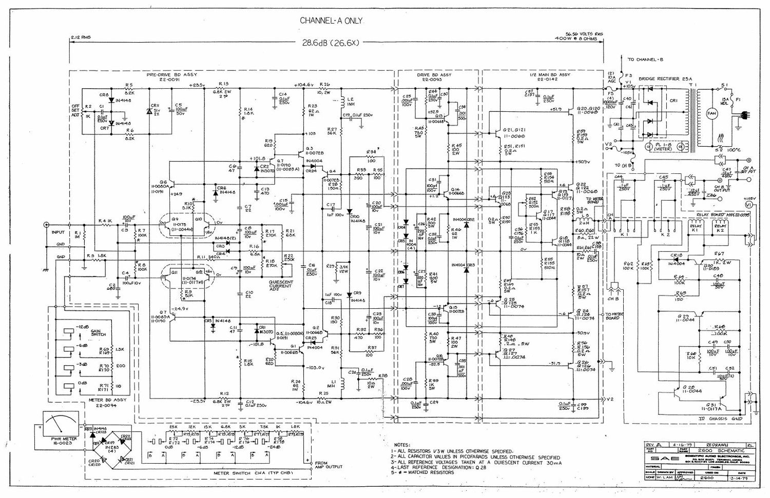 SAE 2600 pwr sm