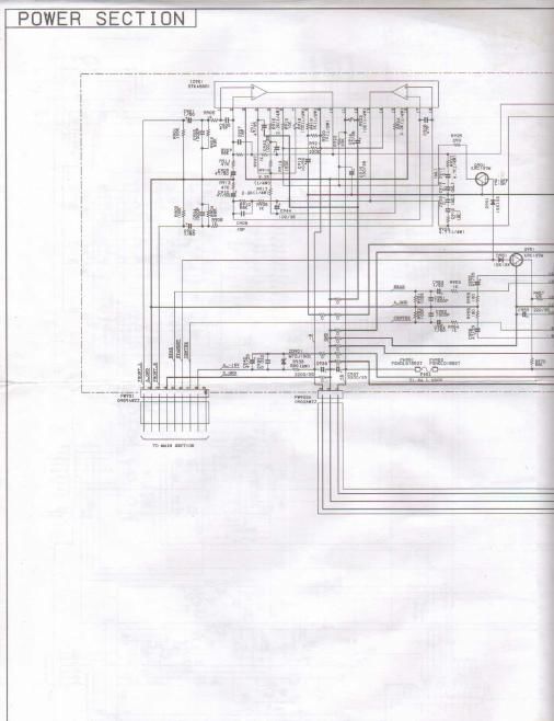 sharp cd c 480w schematic power a