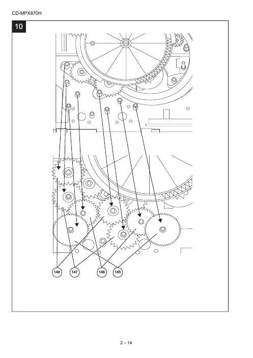 sharp cd mpx 870 h service manual