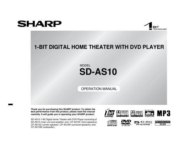 sharp sd as10 en