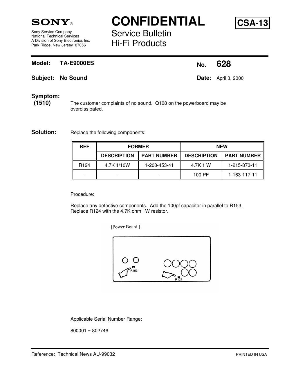 sony ta e 9000 es service manual