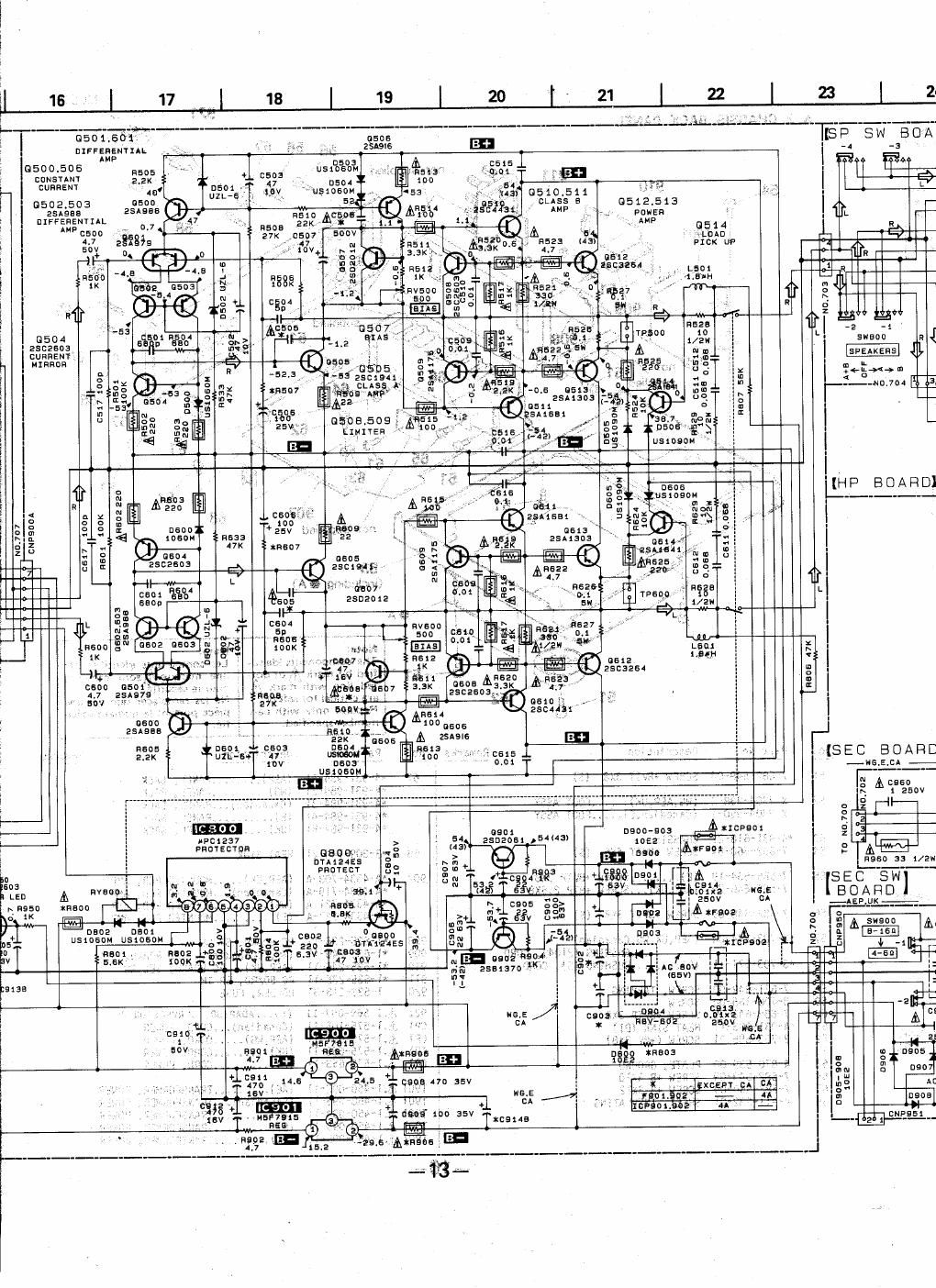 sony ta f 420 schematics