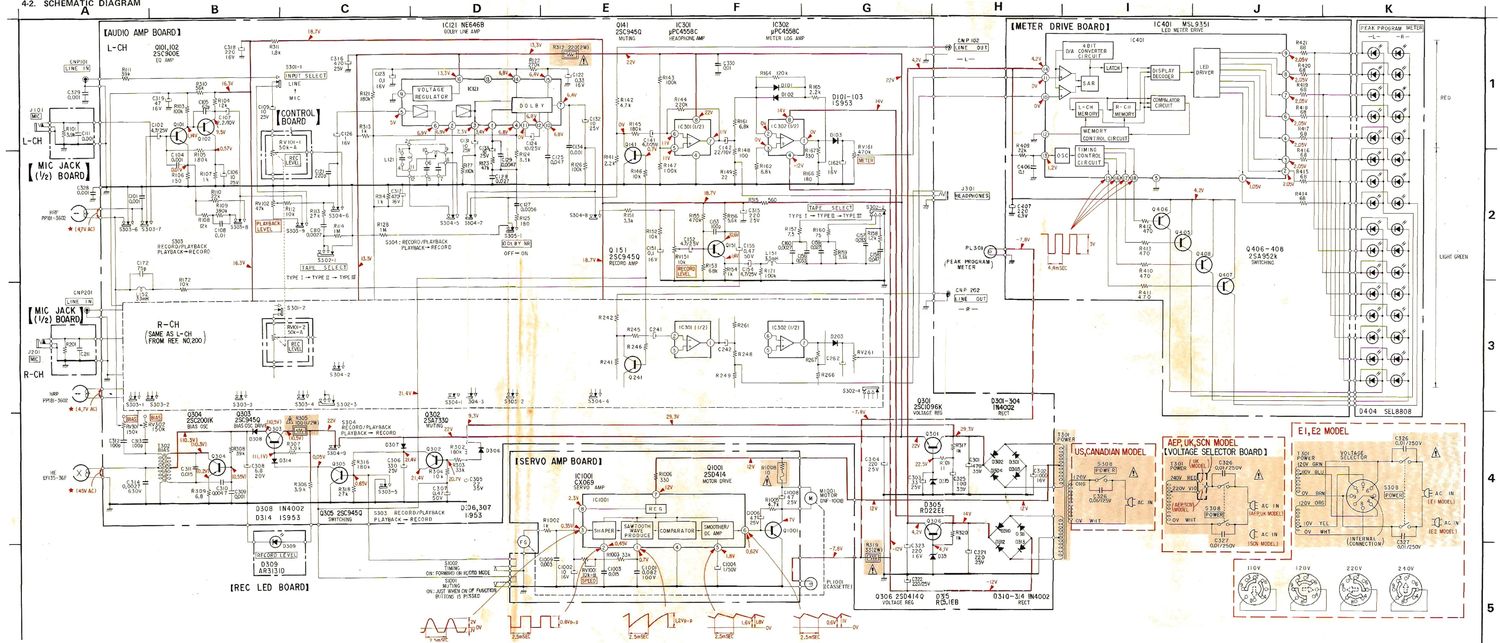 sony tc u 30 bx 1000 sony schematic