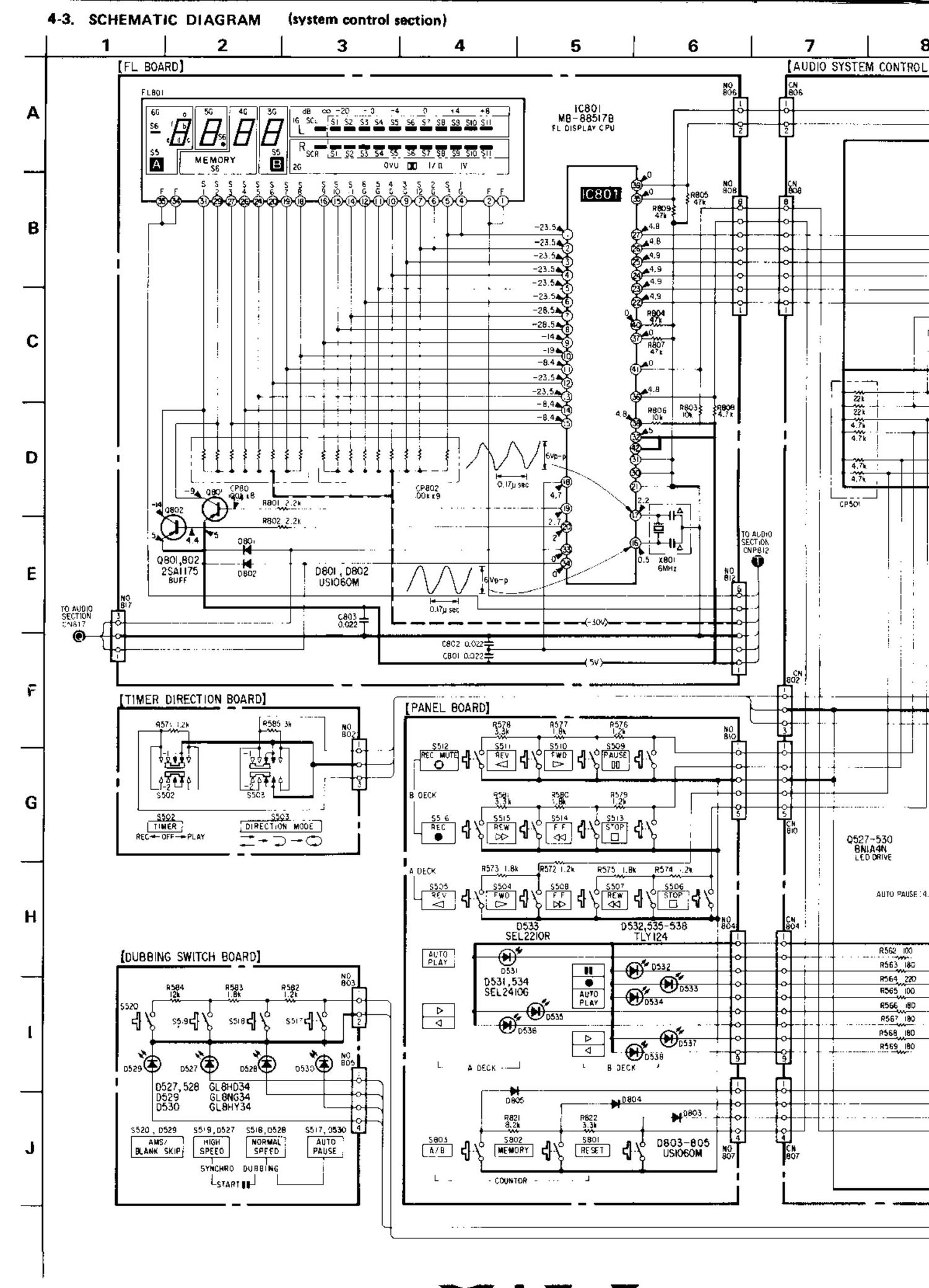 sony tc wr 800 schematic