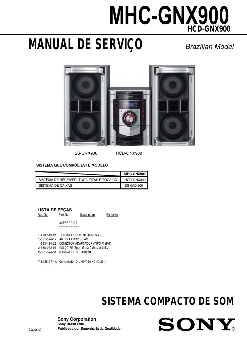 sony mhc gnx 900 hcd gnx 900