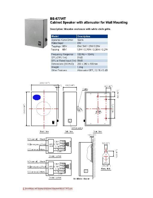 toa bs 677wt