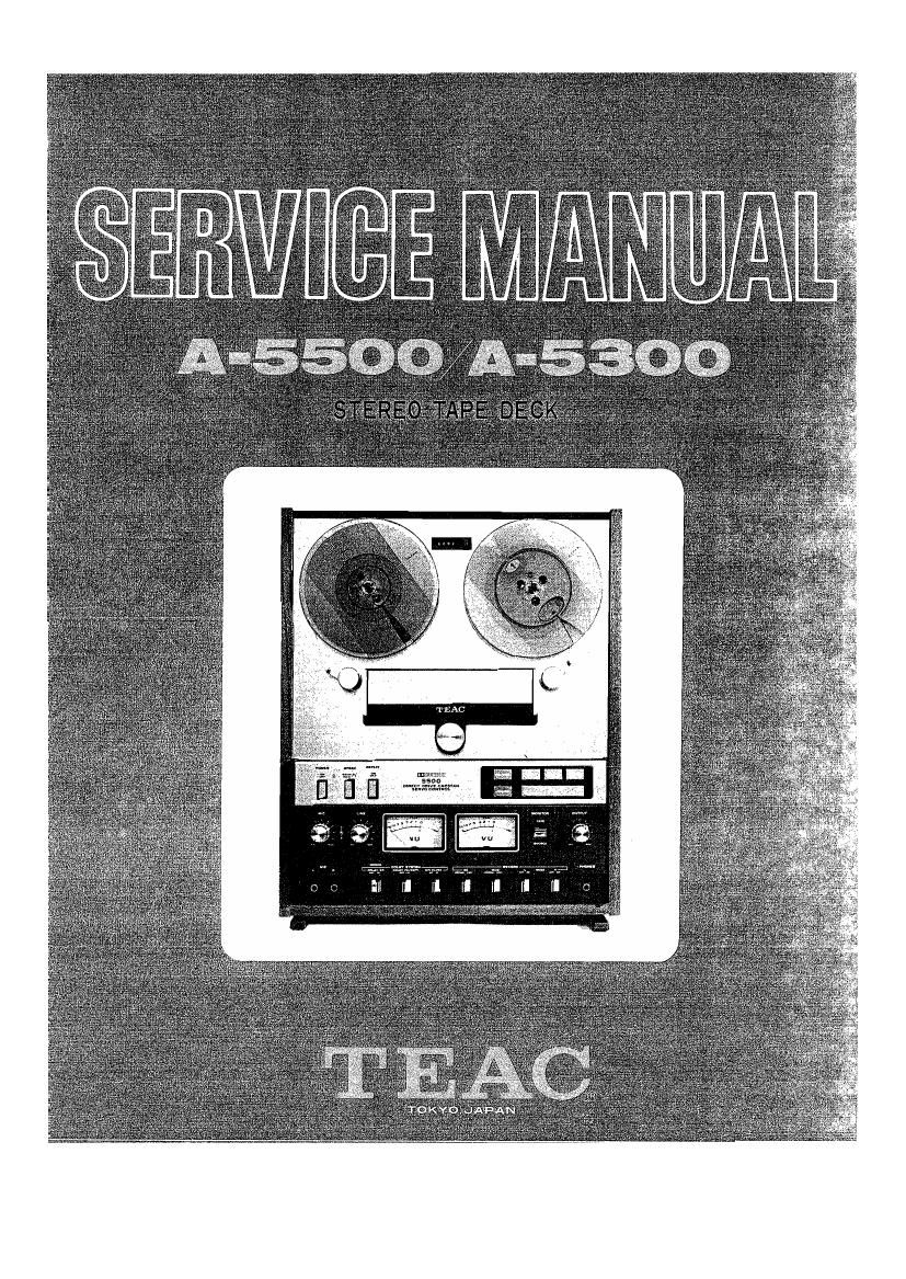 Free download Teac A 5300 Service Manual