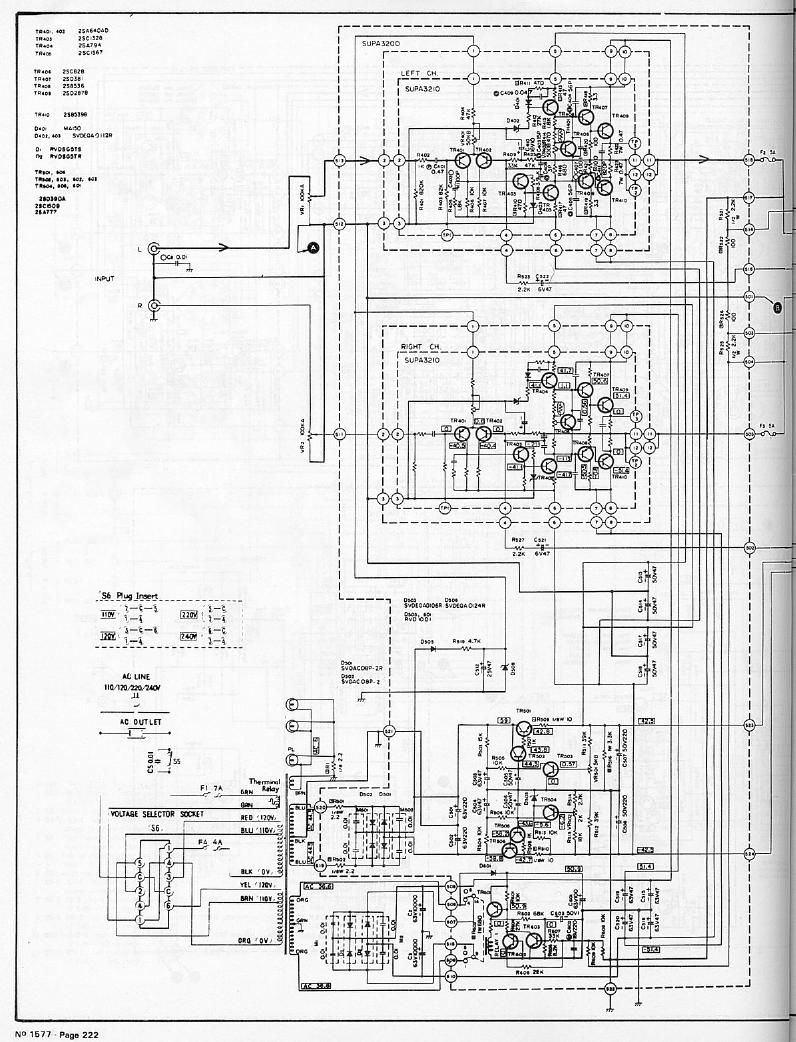 Схема technics se a900s