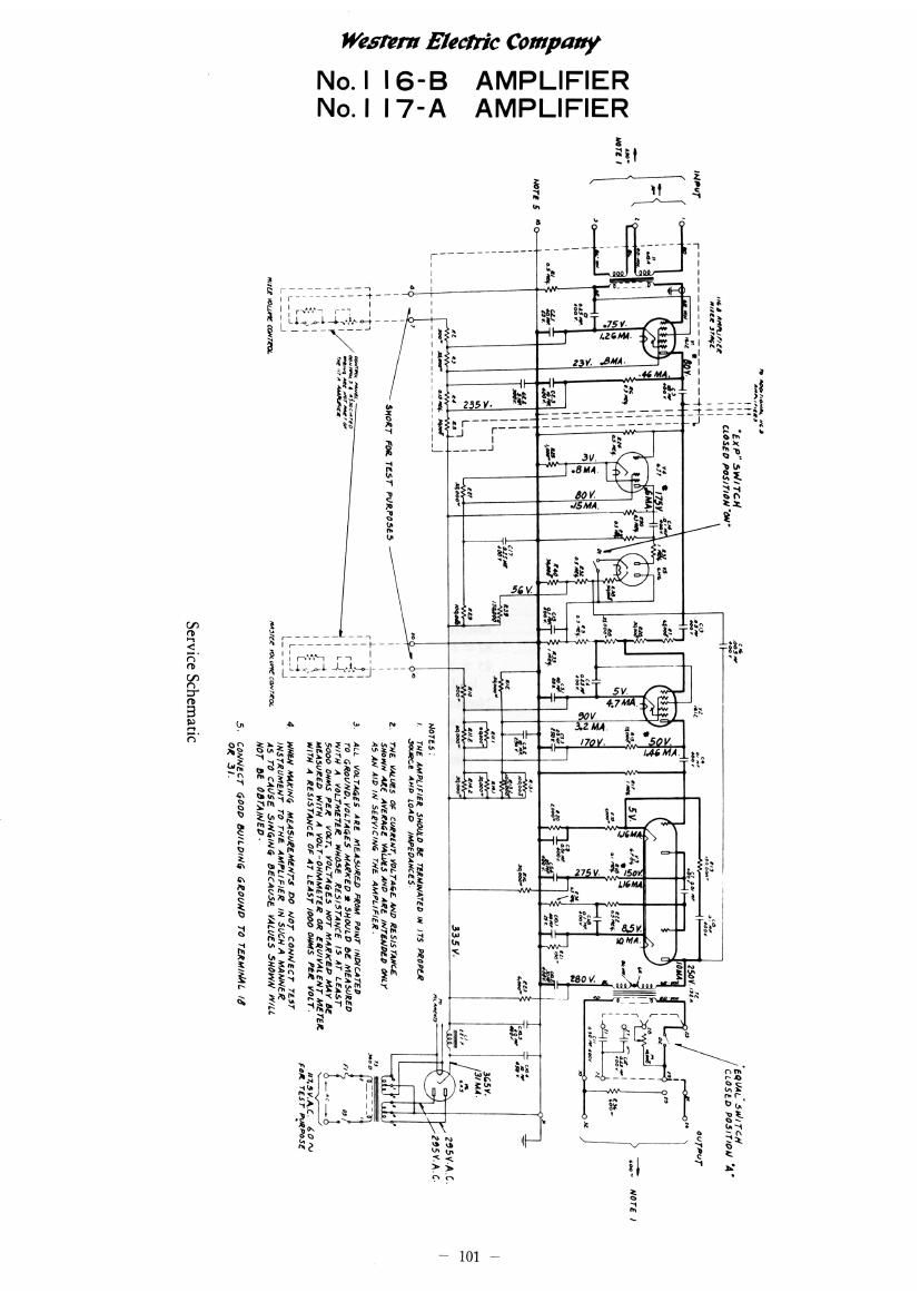 western electric 116 b schematic