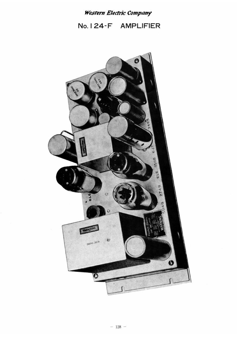 western electric 124 f schematic