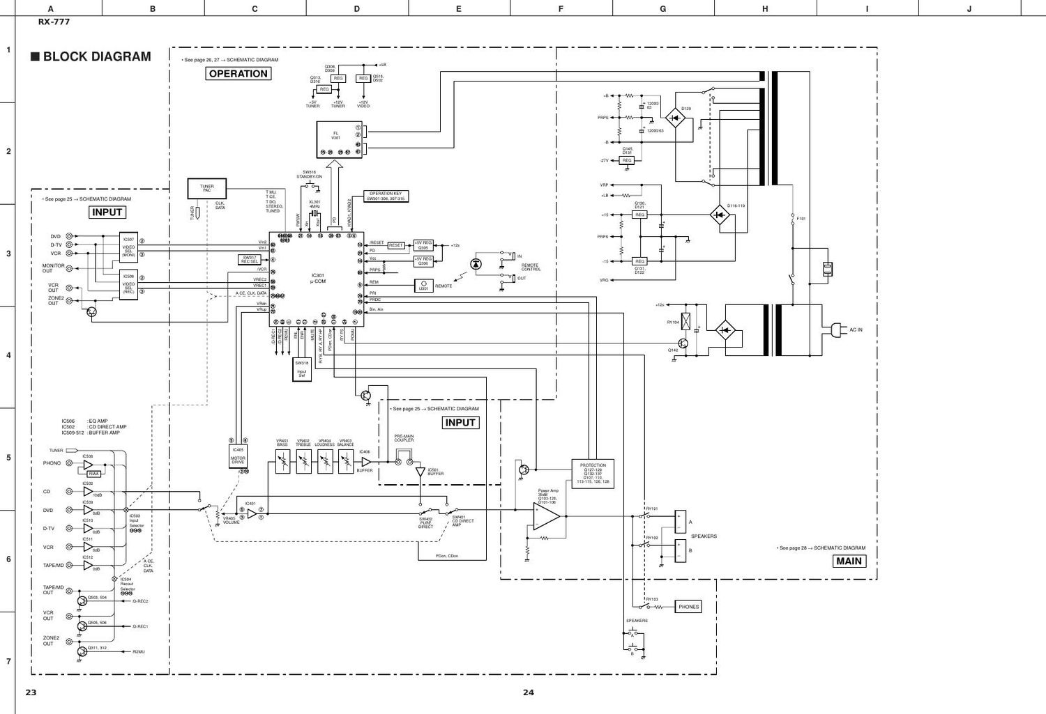 yamaha rx 777 schematic